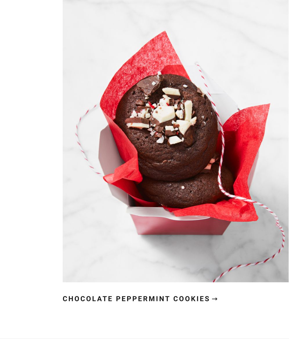Chocolate Peppermint Cookies